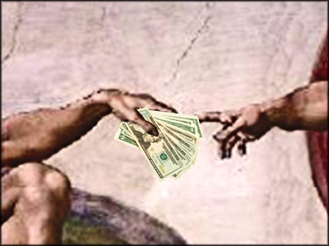 bani pentru biserica
