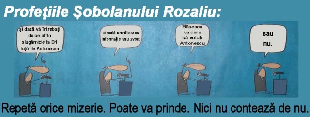 Din ciclul "Nea' Vasile nici nu știi cât de rozaliu devii", Băsedații ne confirmă: "Băsescu e-n toate cele ce sunt"